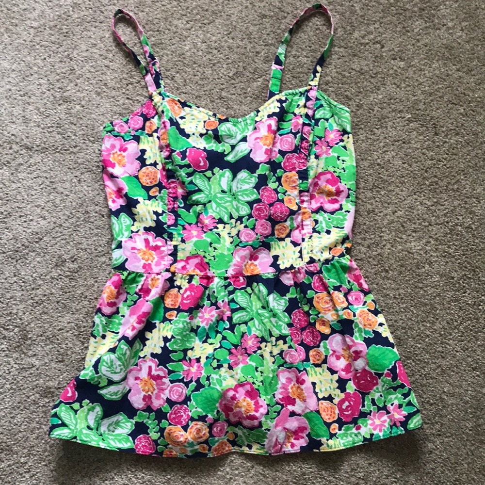 Lilly Pulitzer Flower Tank